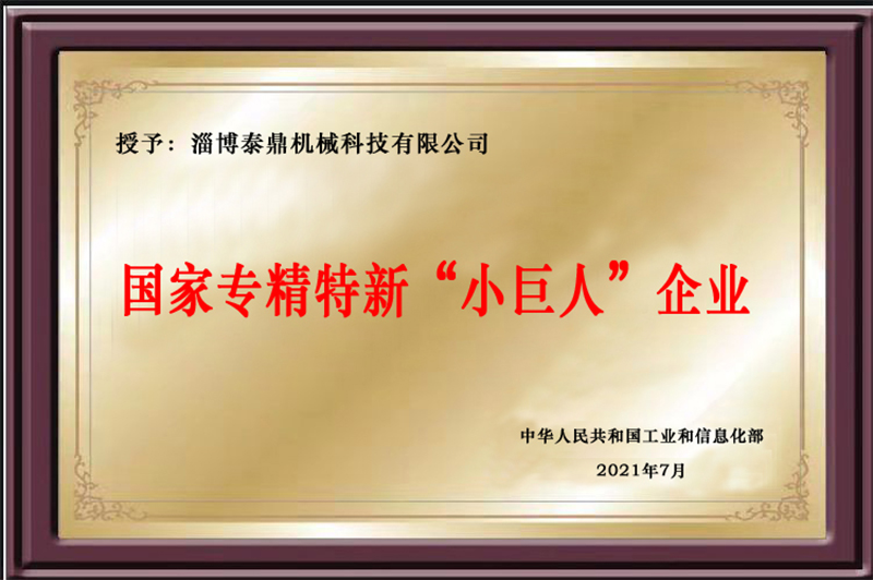 國(guó)家專(zhuān)精特新“小巨人”企業(yè)